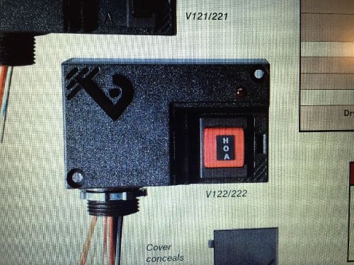 Veris industries, victory 222, v222, hoa relay spdt enclosed relay for sale