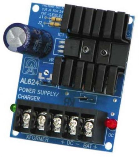 Brand new altronix al624 linear power supply, switch selectable 6, 12, 24vdc for sale