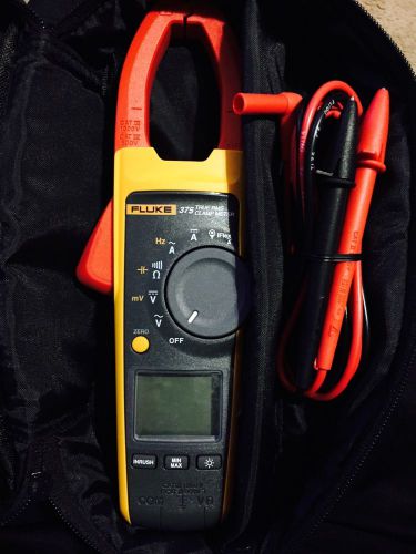 New fluke 375 true-rms ac/dc clamp meter for sale