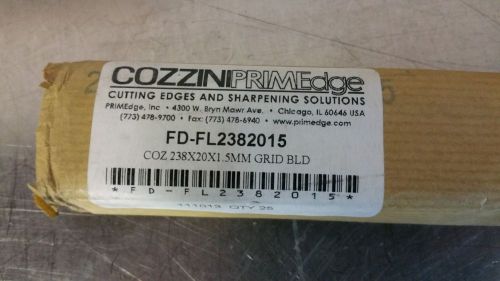 Cozzini 238mm x 20mm x 1.5mm Dicer Grid Blades