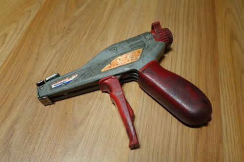 HELLERMAN TYTON TIE STRAP CABLE TIE GUN MK9 MARK 9 USED BUT WORKING CONDITION