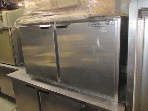 Ucr48a23tg beverage air 2 door refrigerated undercounter work top for sale