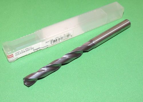 Tungaloy 9.3mm Solid Carbide Coolant Fed Drill 5xD TiALN (DSX0930F05) GIGA JET