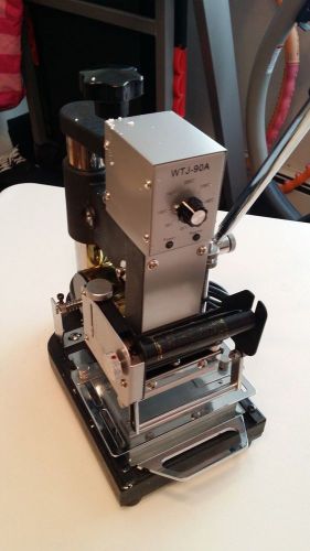 Excellent hot foil stamping machine tipper stamper bronzing pcv card for sale