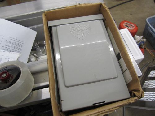 Interstate Electric 95  A/C disconnect Model 80316 Rainproof Type 3R enclosure