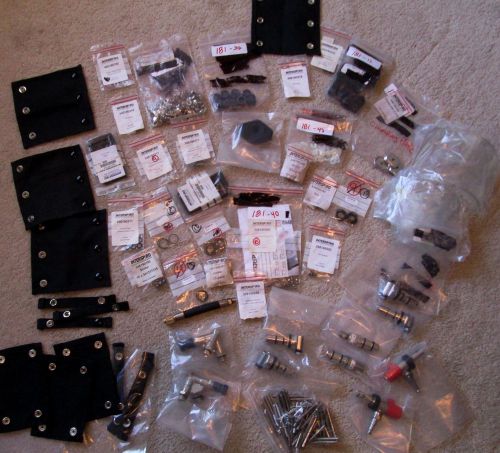 Interspiro - large lot of scba spare parts =  mkii visors, 8 valves &amp; much more for sale