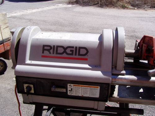 Ridgid 1224 pipe threader threading machine  1/2&#034;- 4&#034; dies rigid 300 for sale