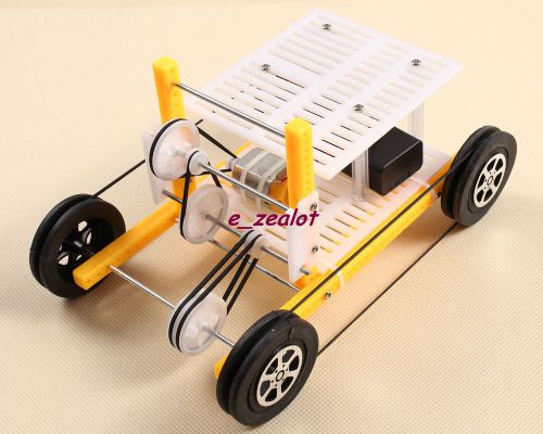Pulley power-driven toy car hobby robot educational diy car puzzle iq diy gar for sale
