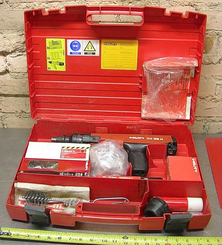Hilti model no. dx 36m powder actuated fastening tool kit for sale