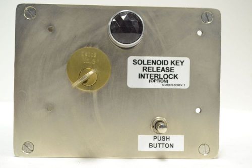 THE SUPERIOR INTERLOCK S1059001YPBL YALE LOCK ACTUATED ELECTRICAL SWITCH B284810