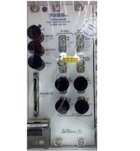 National Instruments PXIe-5644R Vector Signal Transceiver VST Generator Analyzer