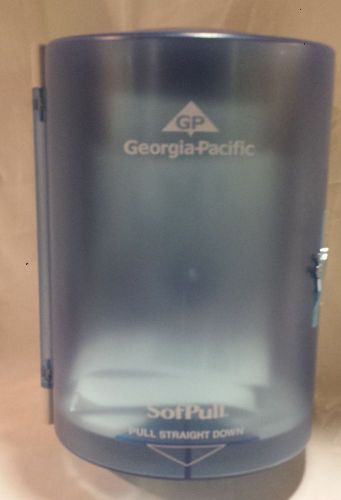 New Georgia Pacific Sofpull Paper Towel Dispenser SPLASH BLUE 53009