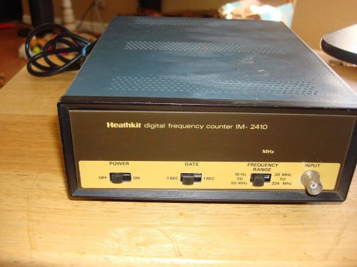 Vintage Heathkit Digital Frequency Counter IM-2410
