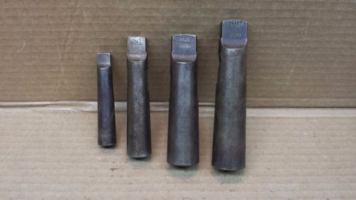 Lot of 4 Cleveland CTD Morse Taper Adapter Reducing Drill Sleeve