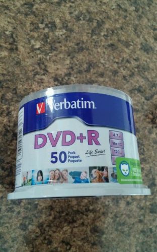 Verbatim DVD+R Life Series 50 Pack