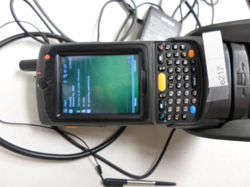 Motorola MC75 MC7596 Symbol Handheld WinCE 6.1 Credit Card Barcode  e217