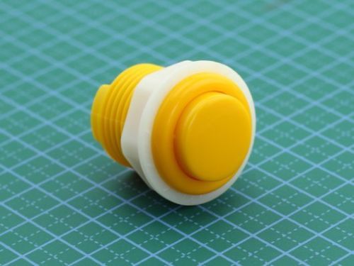 27.5mm Arcade Game Push Button - Yellow Ubiquitous Game DIY Maker Seeed BOOOLE
