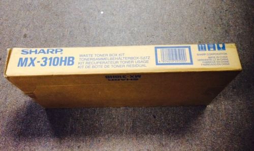 Genuine OEM Sharp MX-310HB Wate Toner Box Kit Container +