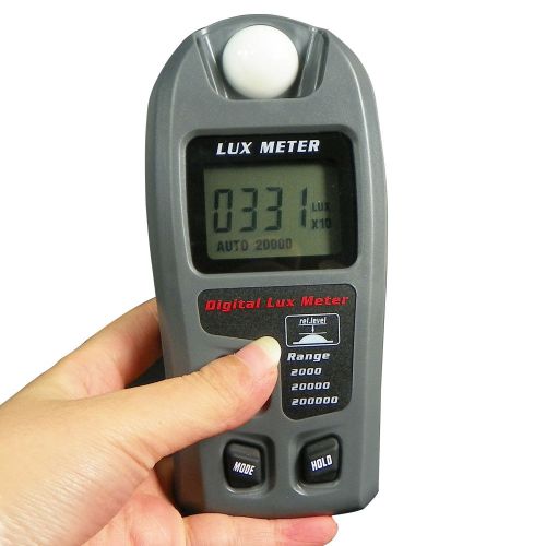 NEW Digital Lux Meter Professional Digital Light Meter With Range 0.1~200,000lux