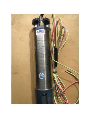 FRANKLIN ELECTRIC 5HP 230  VOLT 6&#034; SUBMERSIBLE ELECT MOTOR    (NEW)