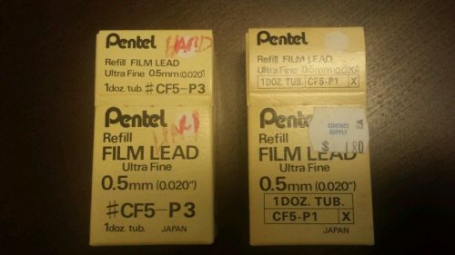 Pentel film lead #cf5-p3 and #cf5-p1