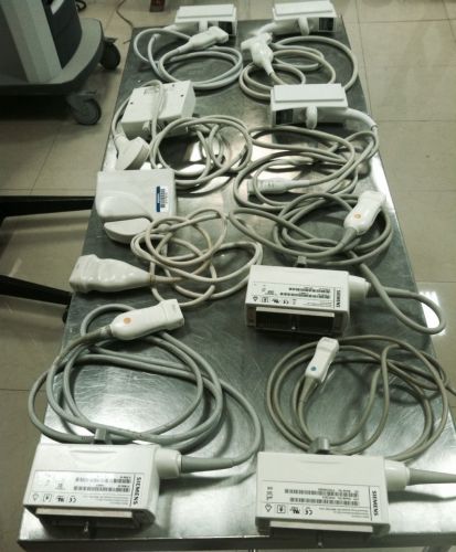 Ultrasound Transducer Probe Assorted Set Of 8
