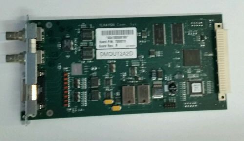 Terayon 7000272 2 ASI/2 DHEI Output Interface Card DMOUT2A2D