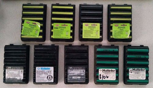 Lot of 7 Yaesu Battery VX110 VX130 VX150 VX160 VX180 VX210 VX400 VX410 VX420