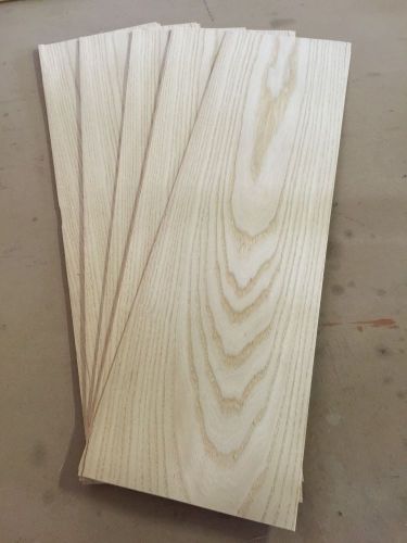 Wood Veneer Ash 8x30 22pcs total Raw Veneer  &#034;EXOTIC&#034; ASH6 5-13-15