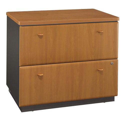 Bush Business Furniture Series A 2-Drawer File Natural Cherry (Assembled)