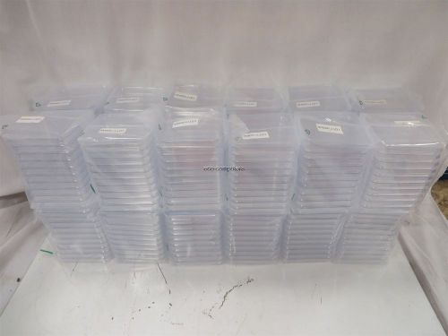 Lot of 240 (24x10) Greiner Square Polystyrene Petri Dishes 120mmx120mmx17mm