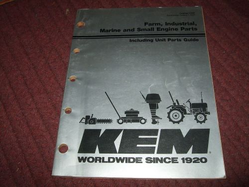 1987 Kem Farm,Industrial,Marine Small Engine Parts Catalog