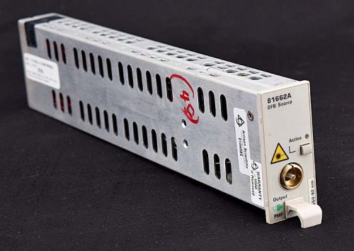 Agilent 81662a 1550.92 nm cw dfb laser source module opt 363 +built-in isolator for sale