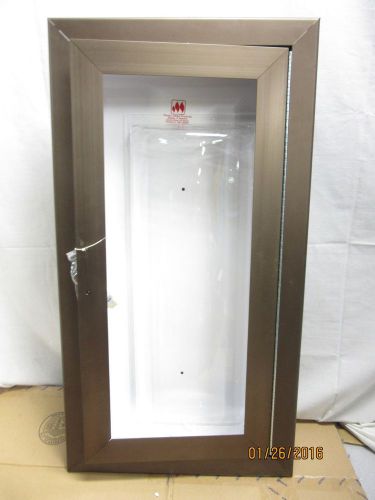Fire Extinguisher Steel Storage Cabinet Semi-Recessed by Modern Metal Products