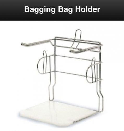 Retail Bagging Stand Supermarket Grocery Bag Holder Checkout Fixture Bagger