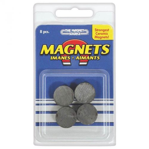 3/4&#034; x 3/16&#034; ceramic disc magnet master magnetics specialty mechanics tools for sale