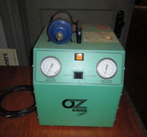 THERMA FLO OZ SAVER LIGHT REFRIGERANT RECOVERY UNIT MODEL 1986 LOCAL PU ONLY