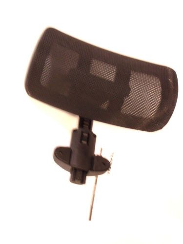 Lorell Black Mesh Headrest - LLR85562 Optional for LLR85561 Hi-back Mesh Chair