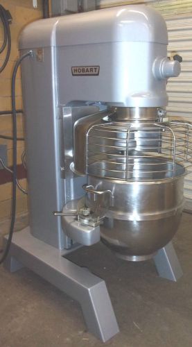 Very nice reconditioned hobart 80 qt mixer model l-800 w bowl guard  60 qt h-600 for sale