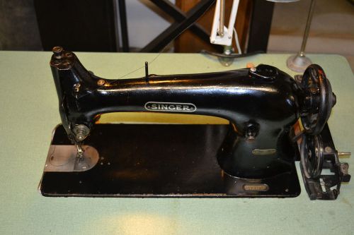 Singer 96-10 industrial sewing machine with table