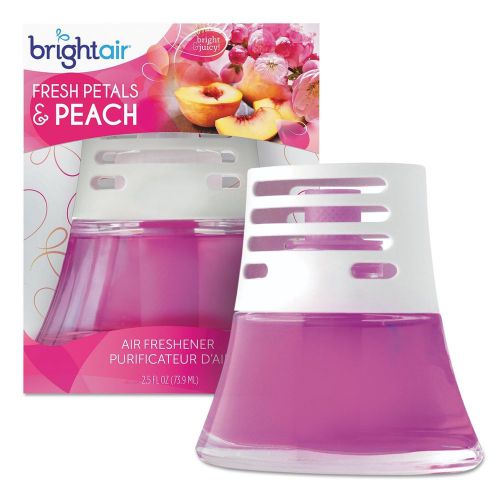 BRIGHT Air Scented Oil Diffuser - Fresh Petals and Peach , 2.5 Ounce Bottle