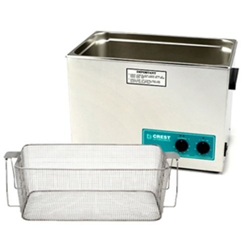 Crest cp2600ht ultrasonic cleaner with mesh basket-analog heat &amp; timer for sale