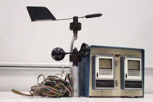Weather Measure Wind Recording Console W123-2S-R + Free Shipping!!!