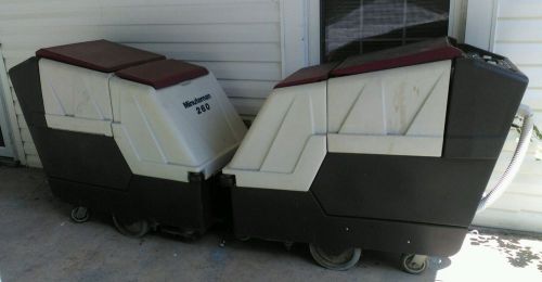 Used Minuteman Scrubber two machines