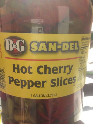 B&amp;G Sen-del Sliced Cherry Peppers