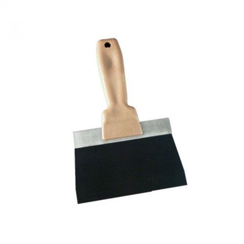 6&#034; Blue Steel Taping Knife, Plastic Handle Goldblatt Drywall Taping Knives