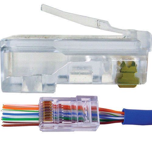 Platinum Tools 105003 EZ-RJ45 Cat 5/5e Connectors, Pack of 500