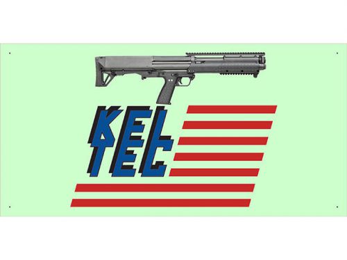 Advertising Display Banner for KEL TEC Dealer Arm Gun Shop
