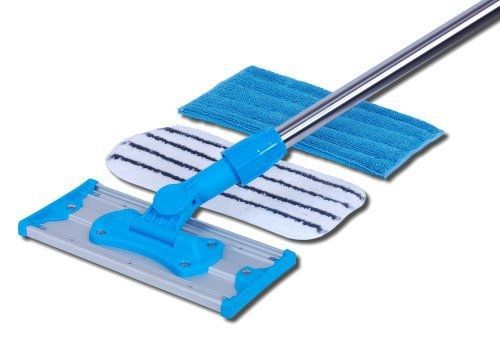 Mini Microfiber Mop | Perfect for Small Spaces, Restrooms, Walls, Ceilings | Wet