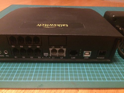 TalkSwitch 284vs 2 Lines 8 Analog/IP 8 IP Extension 4 VoIP Trunk Small Business